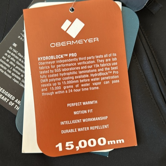 NWT Obermeyer size 4 snow pants - Picture 8 of 8